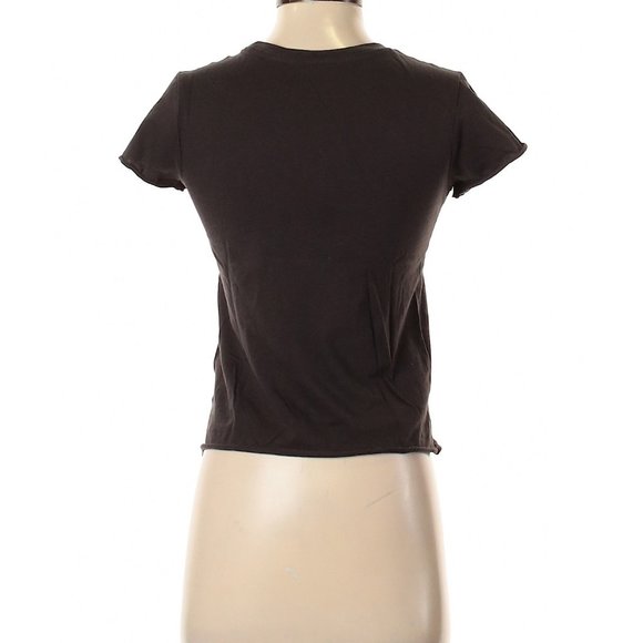 Freeze 'NASA' Raw Edge Hem Crop Graphic Tee - Picture 2 of 8